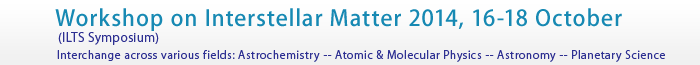 Workshop on Interstellar Matter 2014, 16-18 October